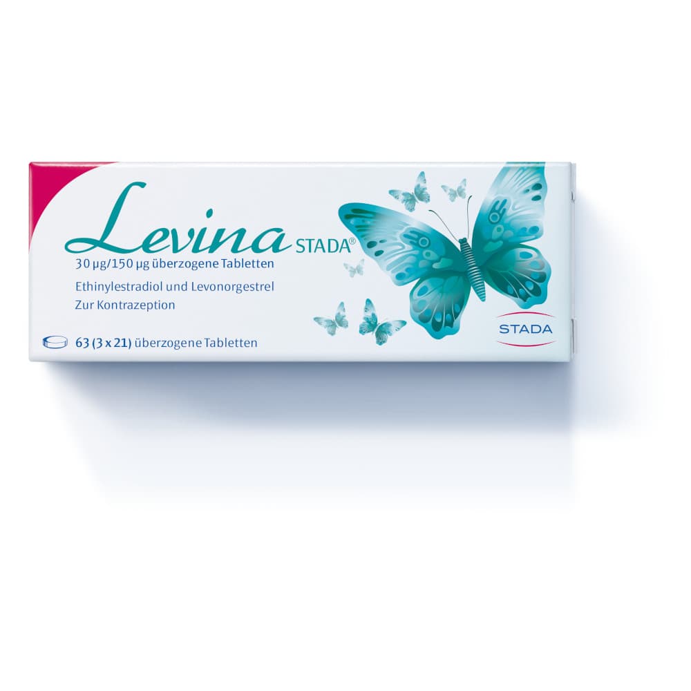 Levina STADA 30μg/150μg 6X21 St Überzogene Tabletten