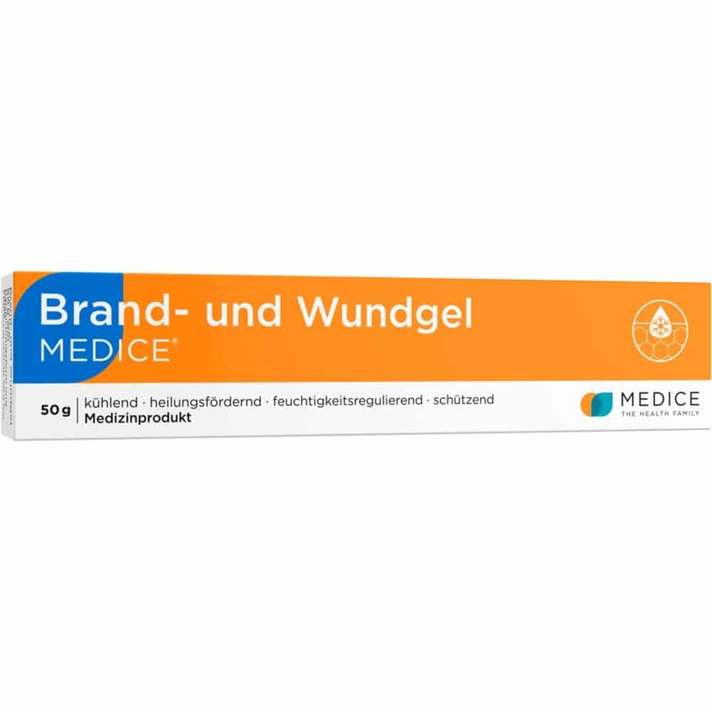 Brand und Wundgel Medice bei Verbrennungen & Sonnenbrand 50 g Gel