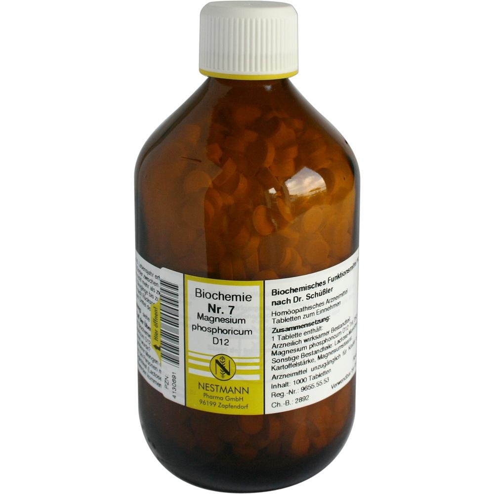 BIOCHEMIE 7 Magnesium phosphoricum D 12  1000 St Tabletten