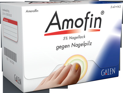 Amofin 5% 5 ml Wirkstoffhaltiger Nagellack