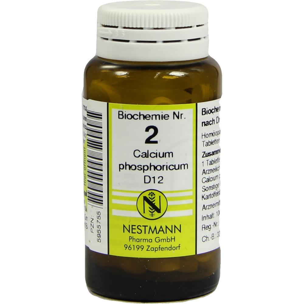 BIOCHEMIE 2 Calcium phosphoricum D 12 Tabletten 100 St Tabletten