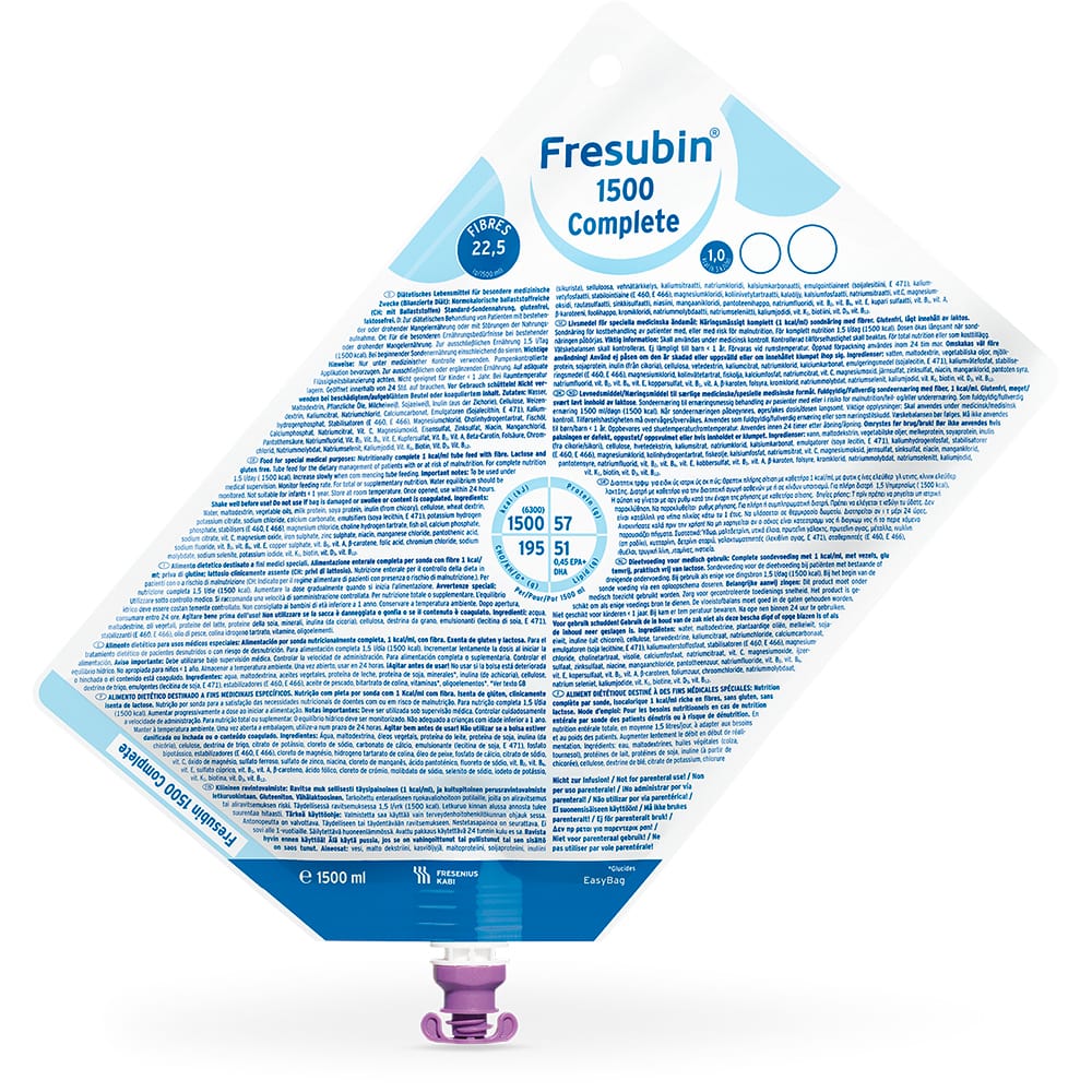 Fresubin 1500 Complete flüssig 5X1500 ml Flüssigkeit 5X1500 ml