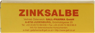 ZINKSALBE 30 g Salbe
