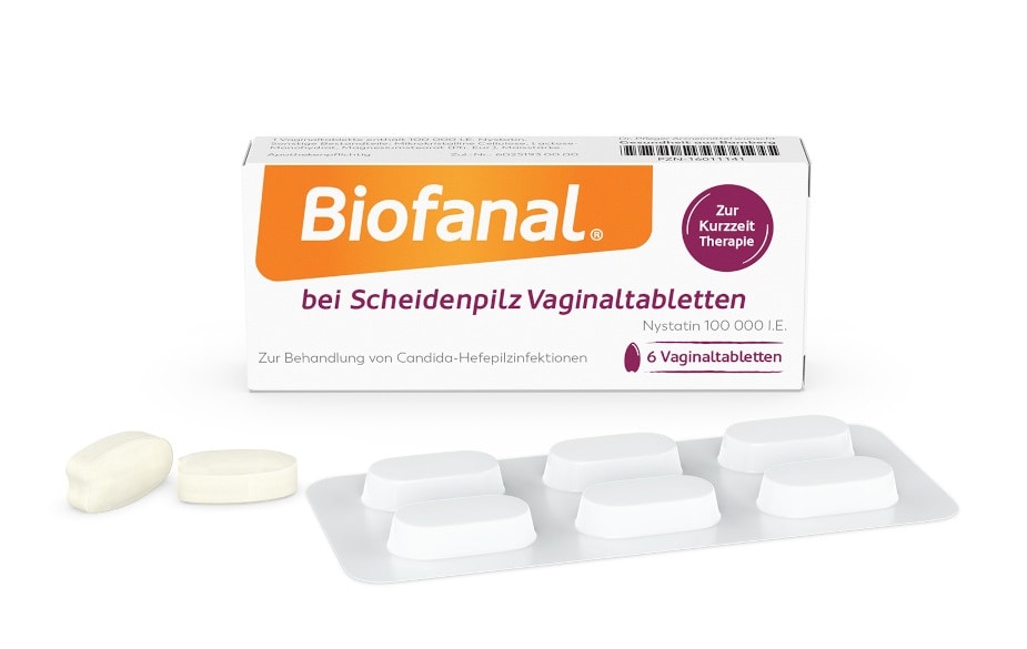 Biofanal bei Scheidenpilz  6 St Vaginaltabletten