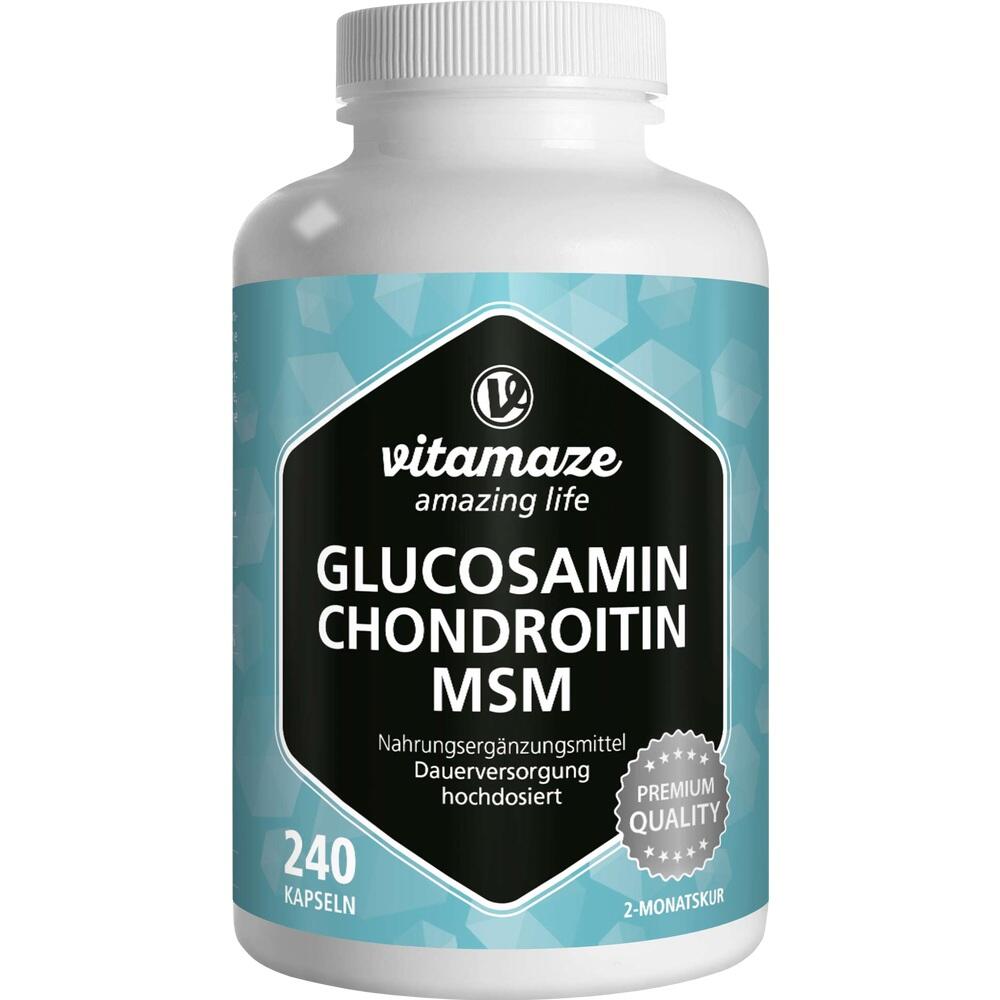 vitamaze GLUCOSAMIN CHONDROITIN MSM Vitamin C  240 St Kapseln