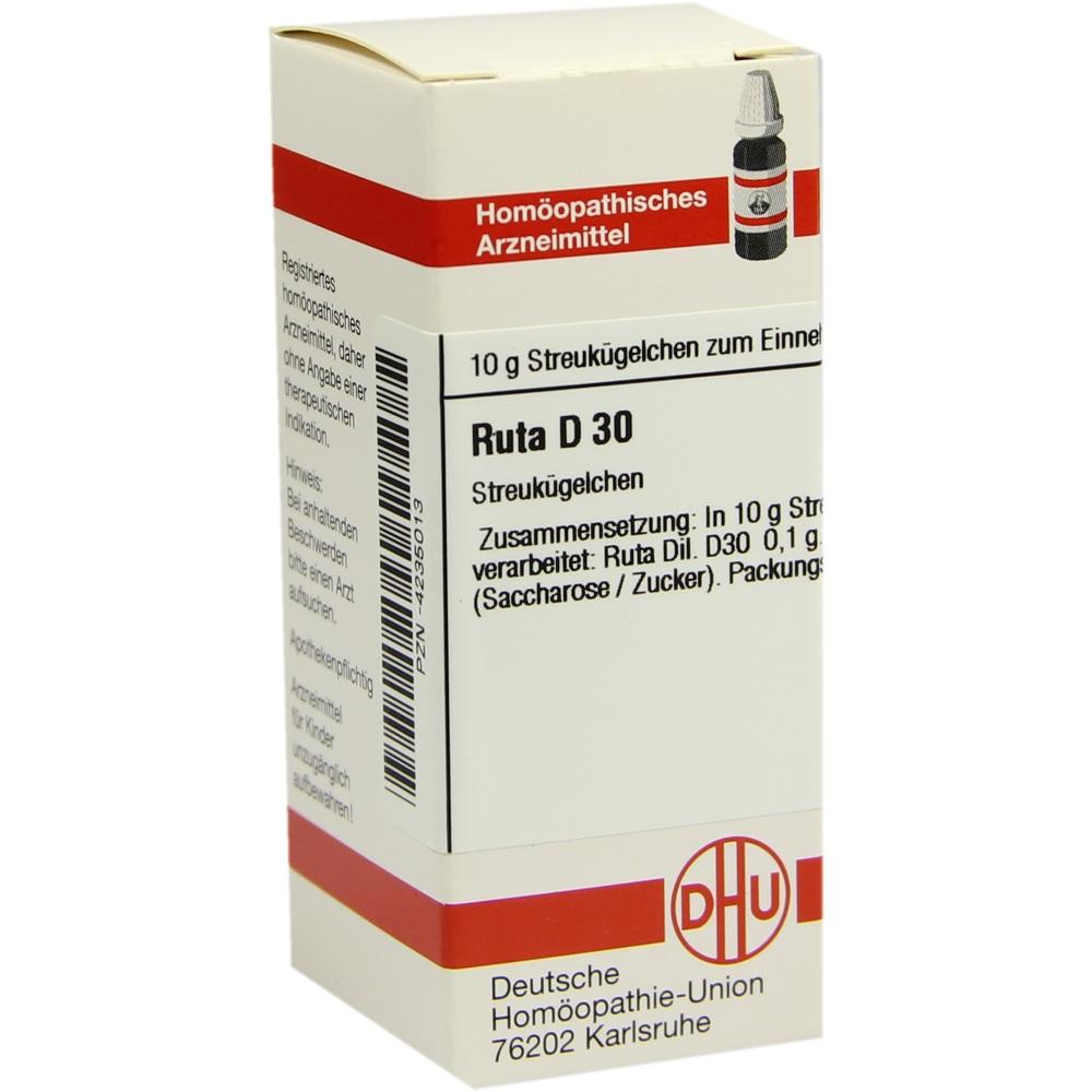 RUTA D 30 Globuli 10 g Globuli