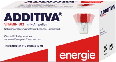 ADDITIVA Vitamin B12 Trinkampullen 10 St Ampullen