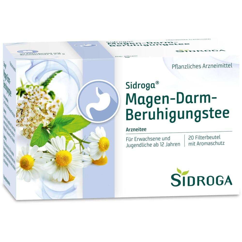 SIDROGA Magen-Darm-Beruhigungstee Filterbeutel 20X2.0 g Tee