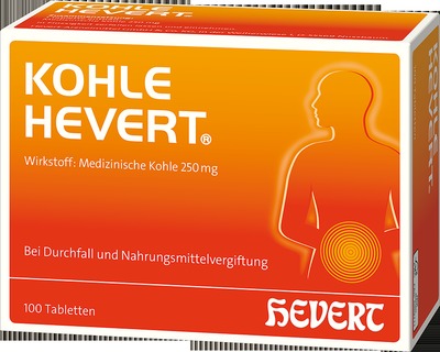 KOHLE HEVERT 100 St Tabletten