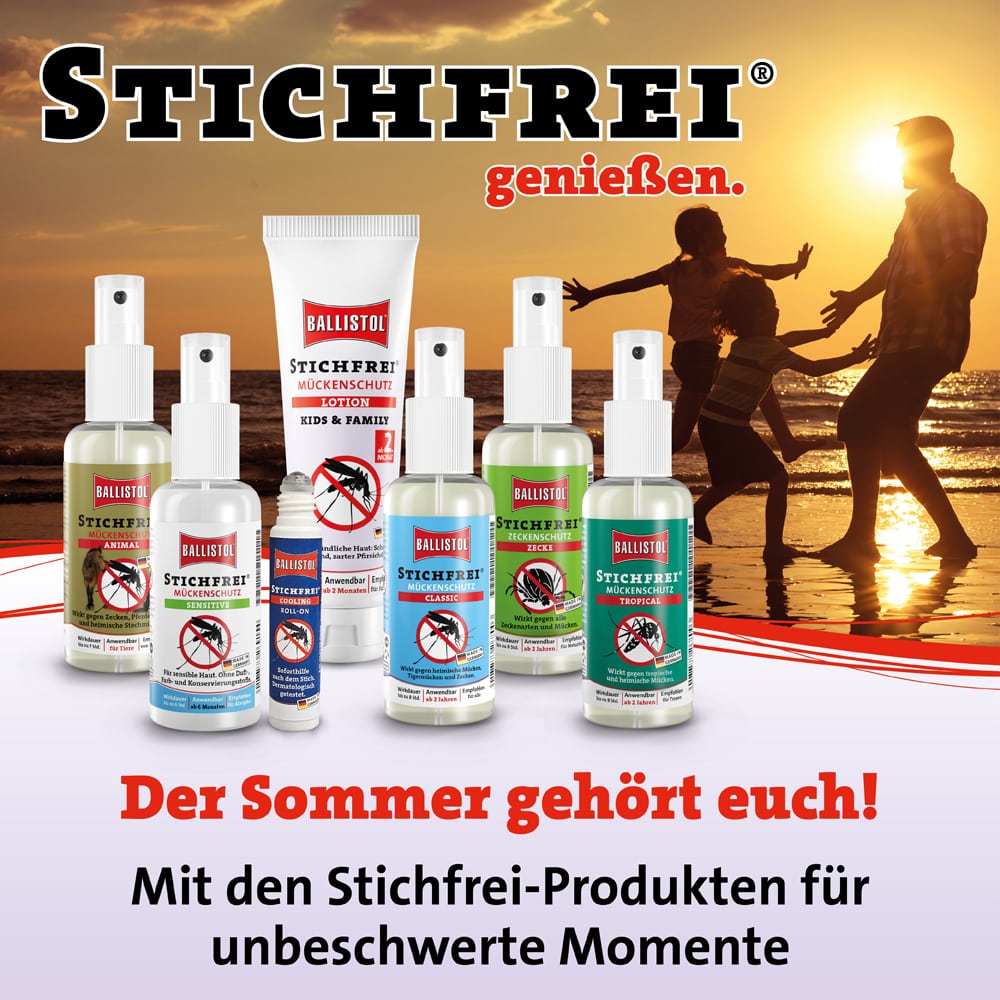 Ballistol STICHFREI MÜCKENSCHUTZ KIDS Lotion 125 ml Creme