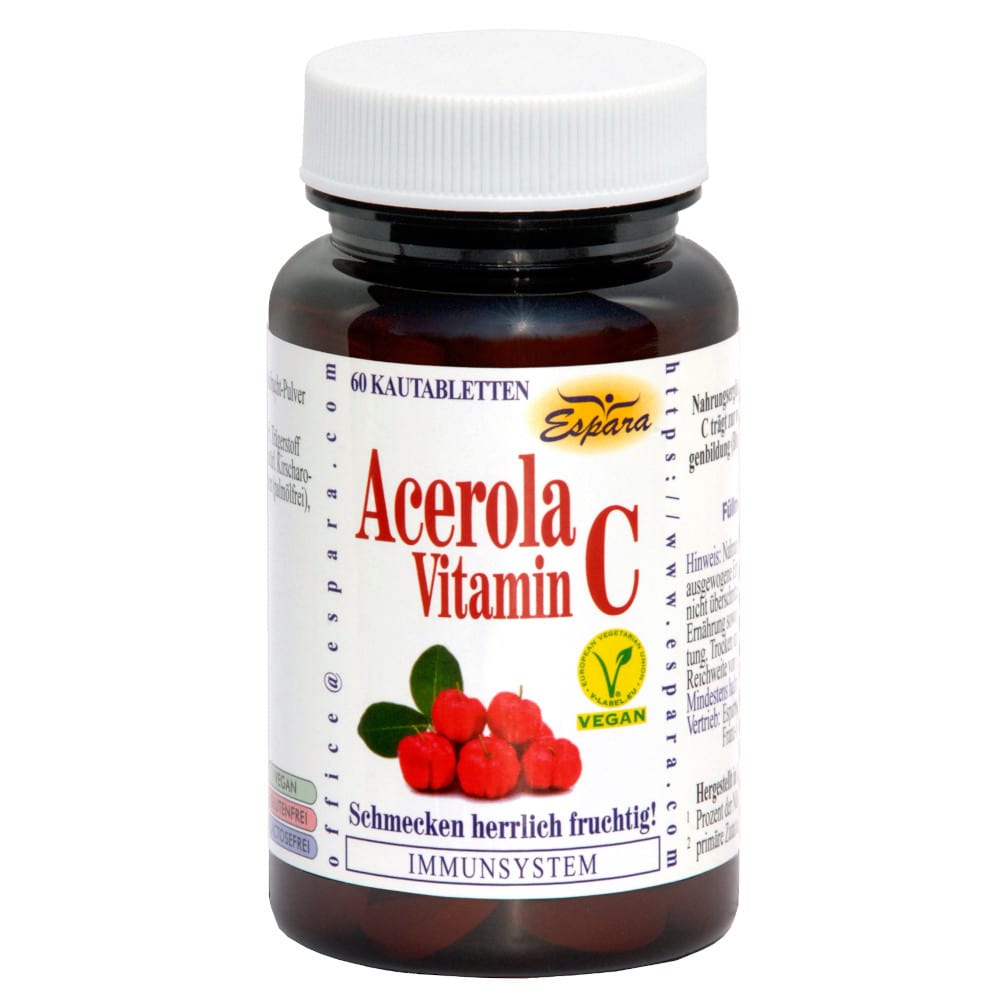 Espara Acerola Vitamin C 60 St Kautabletten