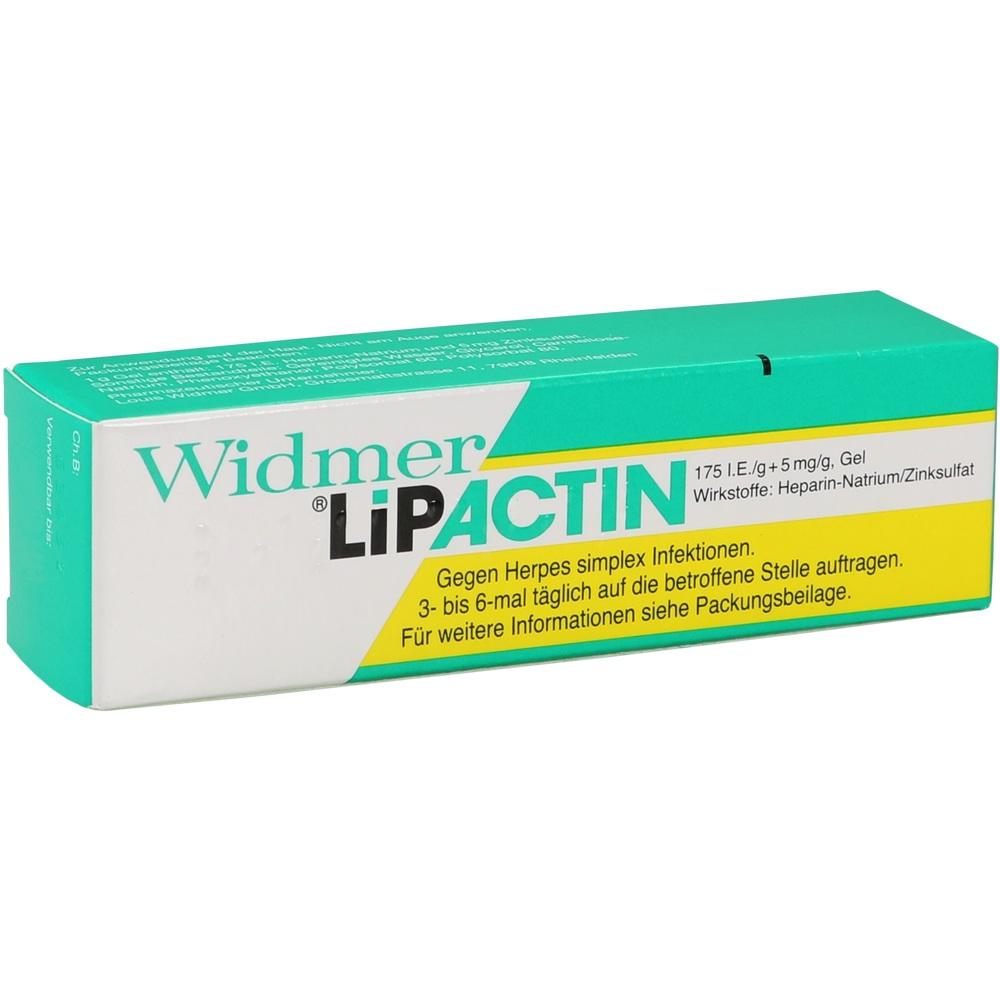 Louis Widmer Lipactin 3 g Gel