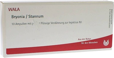 WALA Bryonia/Stannum Ampullen 10X1 ml Ampullen