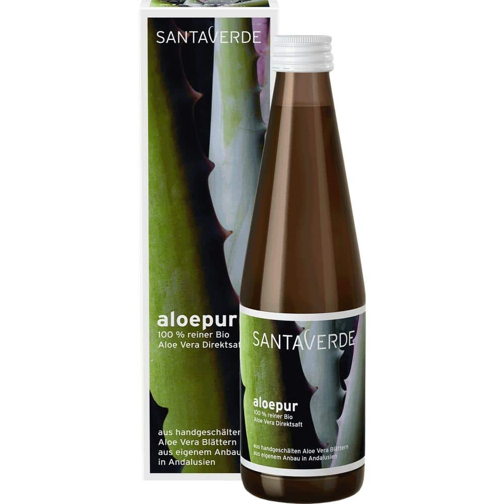 SANTA VERDE aloepur Aloe Vera Direktsaft 330 ml Saft