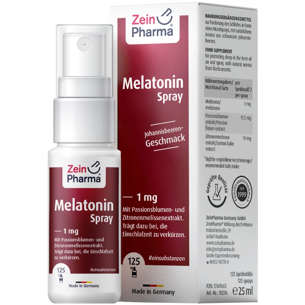 Zein Pharma Melatonin Spray 1 mg 25 ml Spray