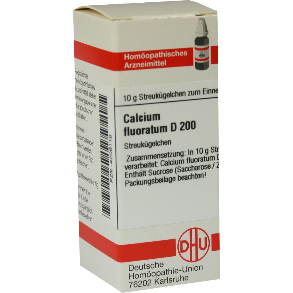 CALCIUM FLUORATUM D 200 Globuli 10 g Globuli