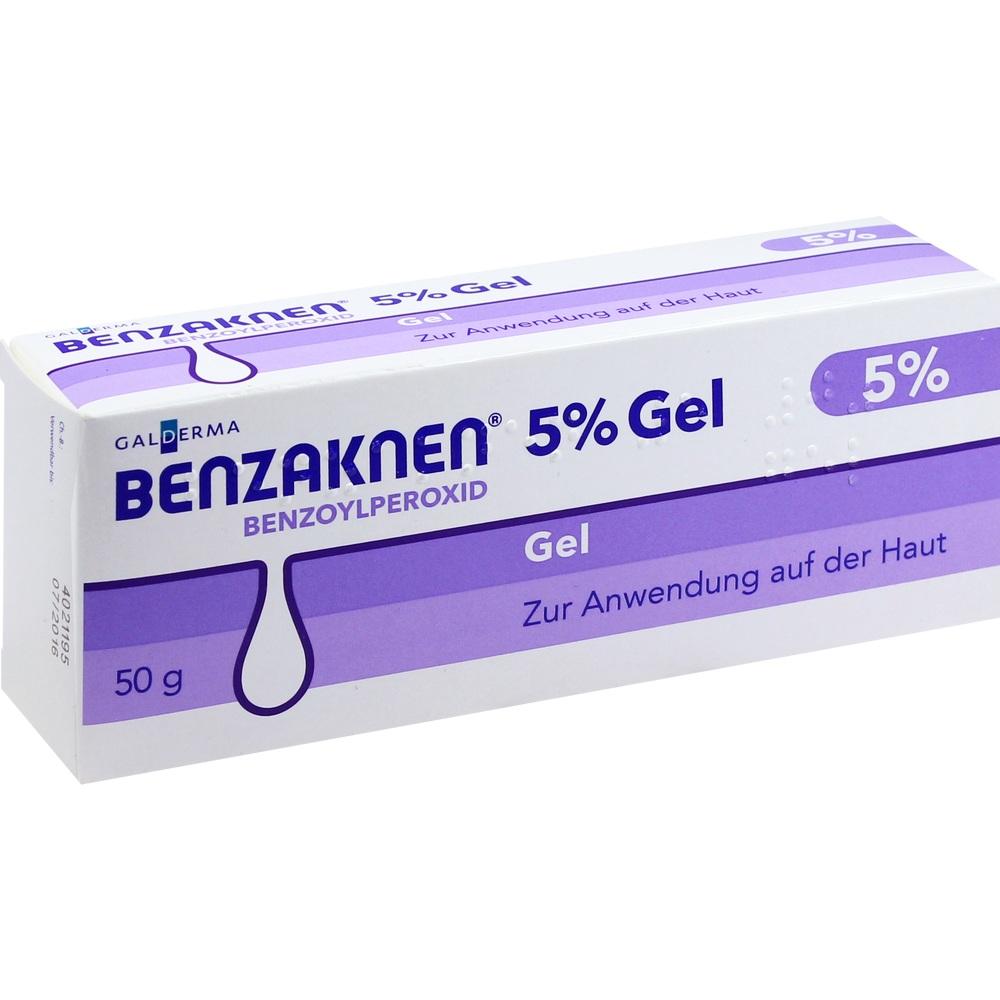 Benzaknen 5% 50 g Gel