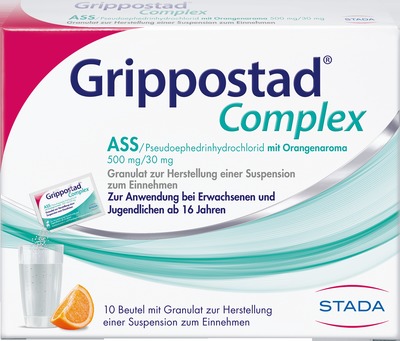 Grippostad Complex Orange 10 St Granulat zur Herstellung einer Suspension zum Einnehmen