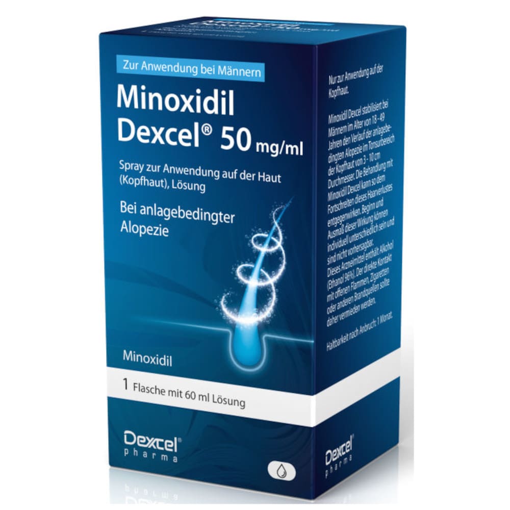 Minoxidil Dexcel 50 mg/ml 60 ml Lösung