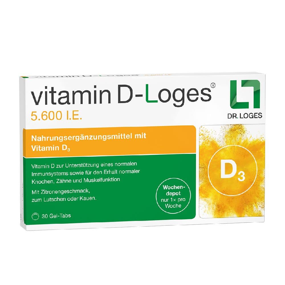 vitamin D-Loges 5.600 I.E.  30 St Kautabletten