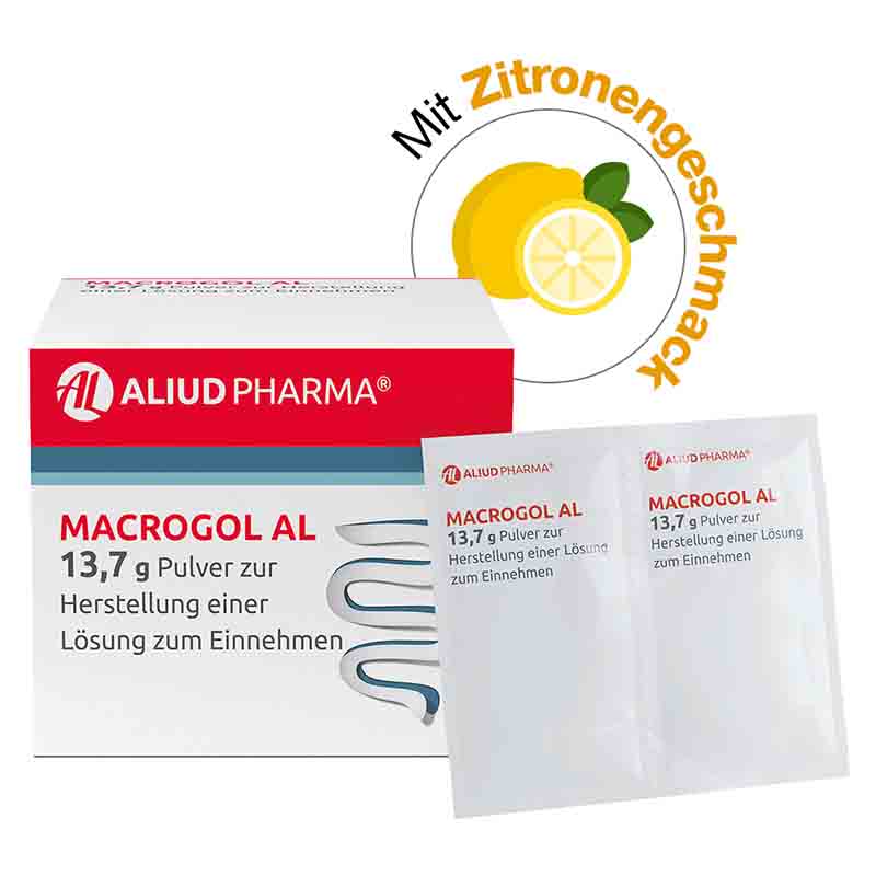 Macrogol AL 13,7 g Pulver bei Verstopfung