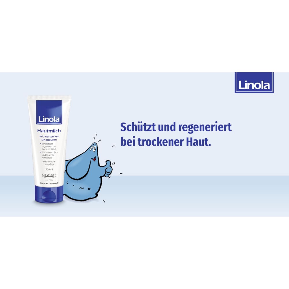 Linola Hautmilch - Körperlotion 200 ml Milch
