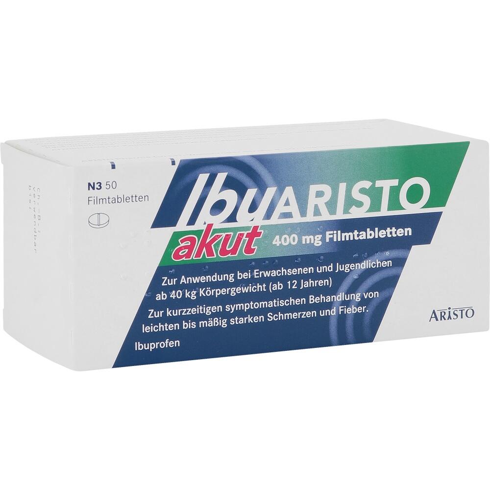 Ibu ARISTO akut 400 mg  50 St Filmtabletten
