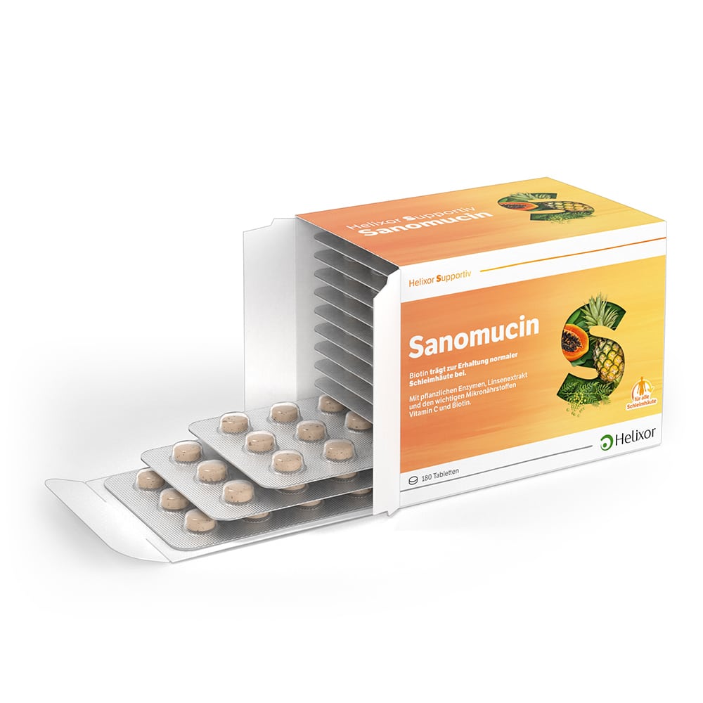 Sanomucin 180 St Filmtabletten magensaftresistent