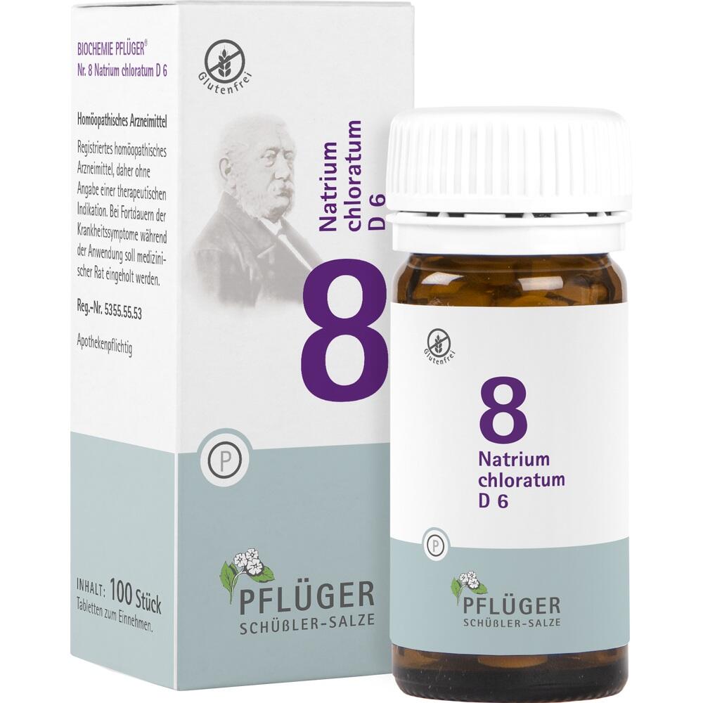 Schüßler-Salz Nr. 8 Natrium chloratum D6 100 St Tabletten