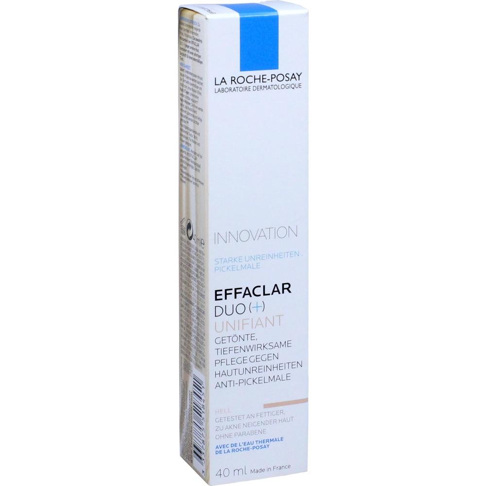 LA ROCHE-POSAY Effaclar Duo+ Unifiant Creme getönt hell 40 ml Creme
