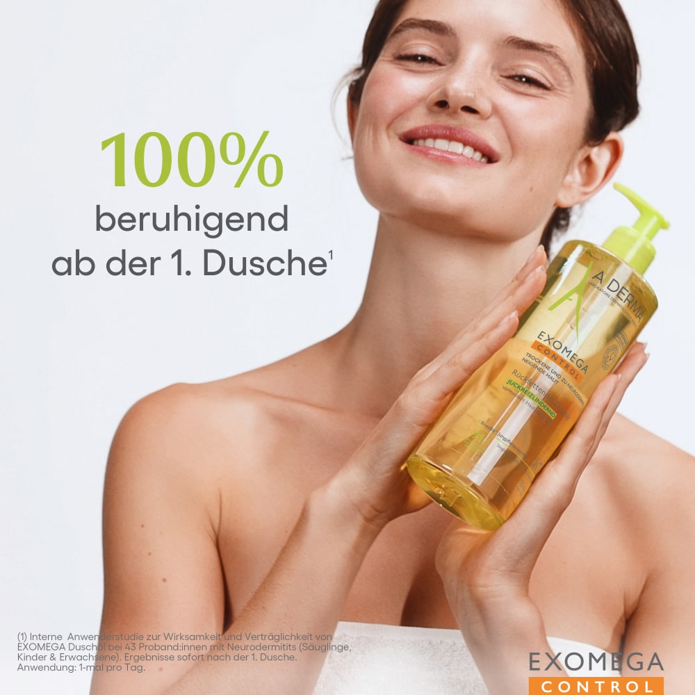 A-DERMA EXOMEGA CONTROL Rückfettendes Duschöl 750 ml Duschgel