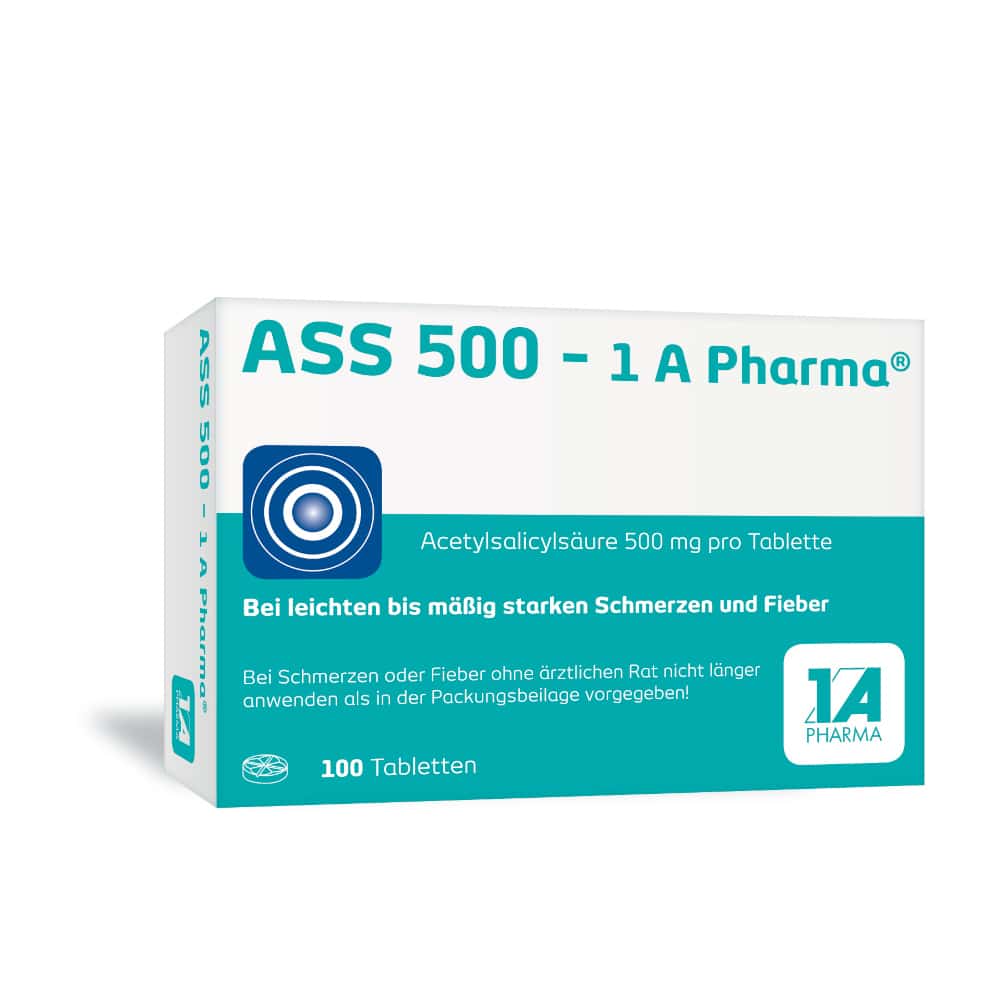 ASS 500-1A Pharma 100 St Tabletten