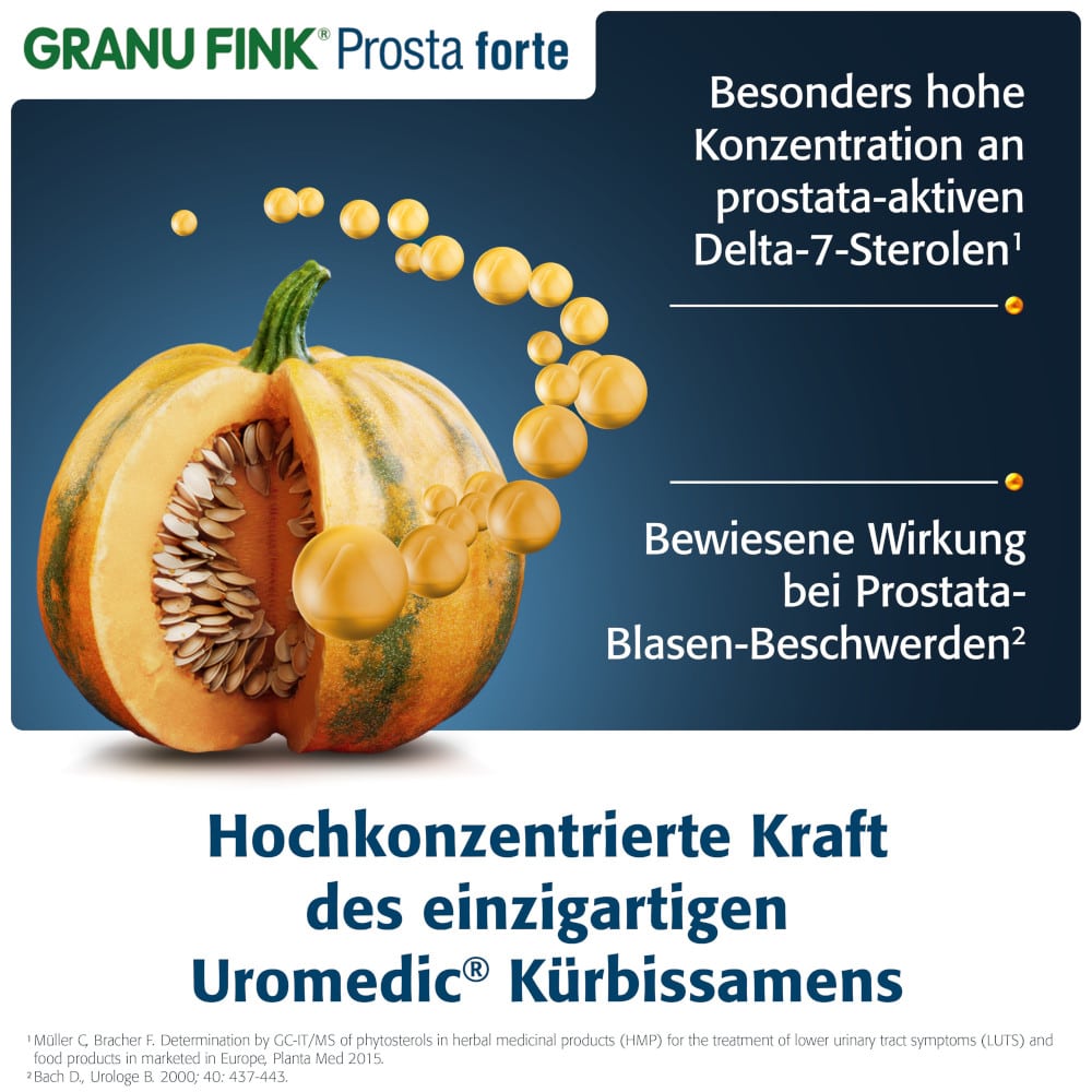GRANU FINK Prosta forte 500mg 80 St Hartkapseln