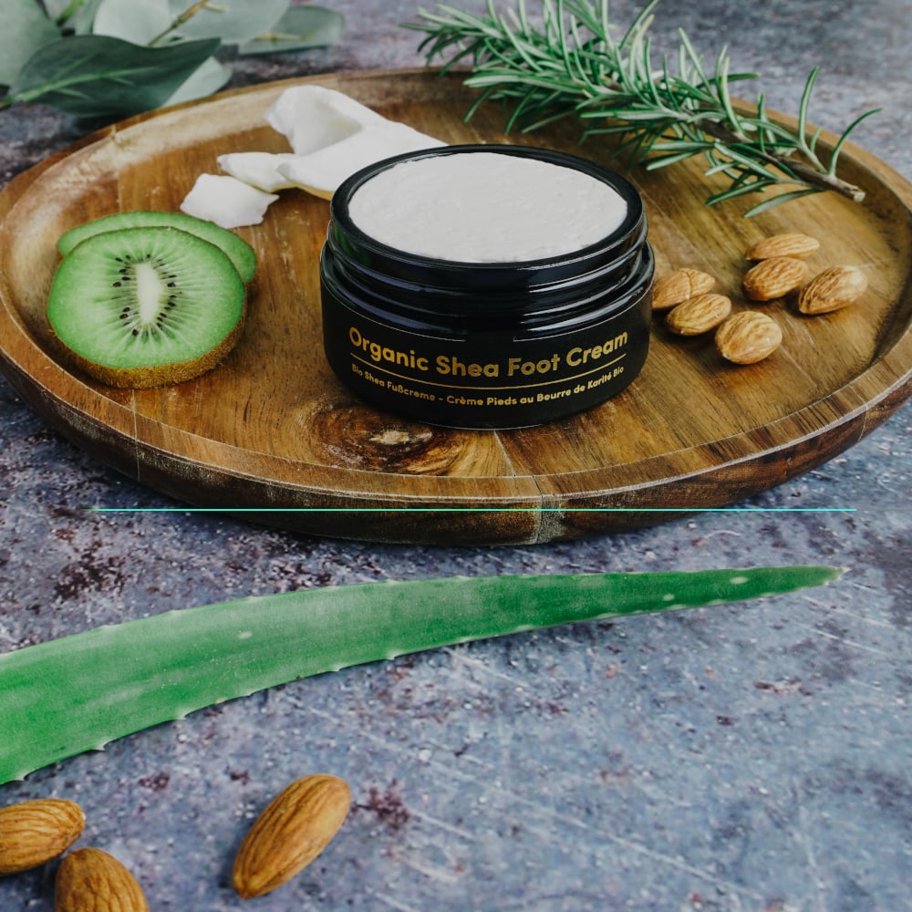 SATIN NATUREL Bio Shea Fußcreme  100 ml Creme