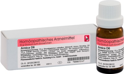 ARNICA D 6 Globuli 10 g Globuli
