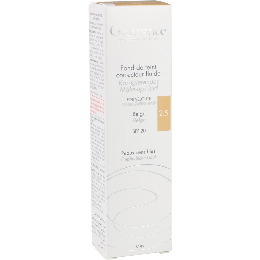 Avene Couvrance korrigier.Make-up Fluid beige 2,5 30 ml Flüssigkeit