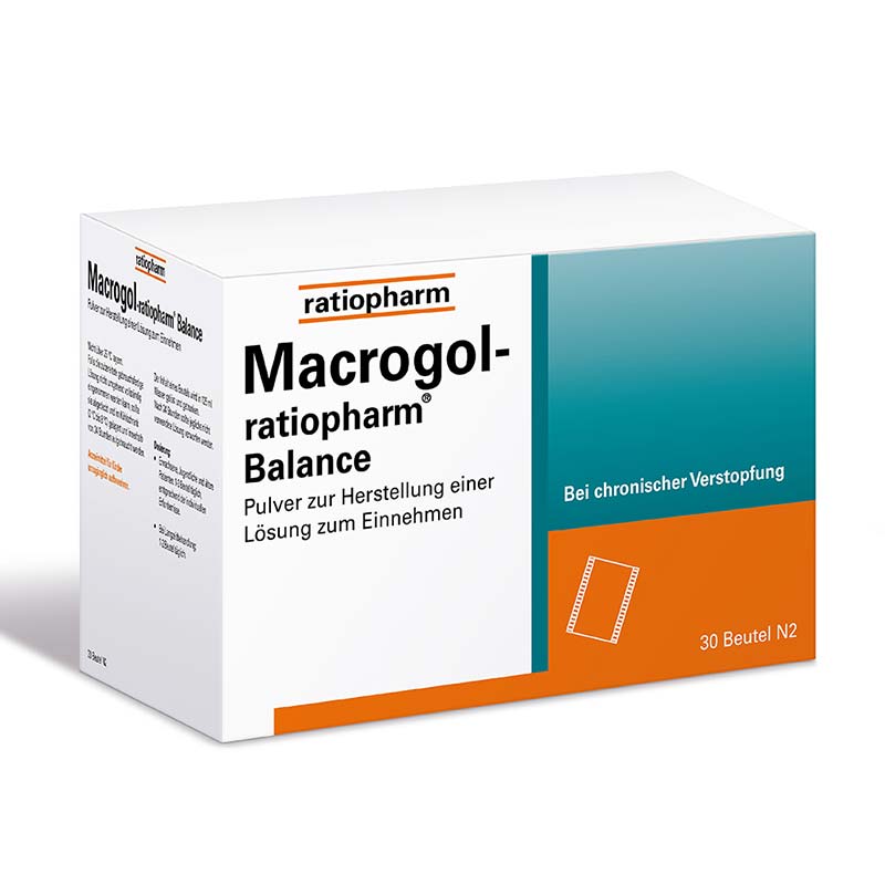 Macrogol-ratiopharm Balance 30 St Pulver zur Herstellung einer Lösung zum Einnehmen