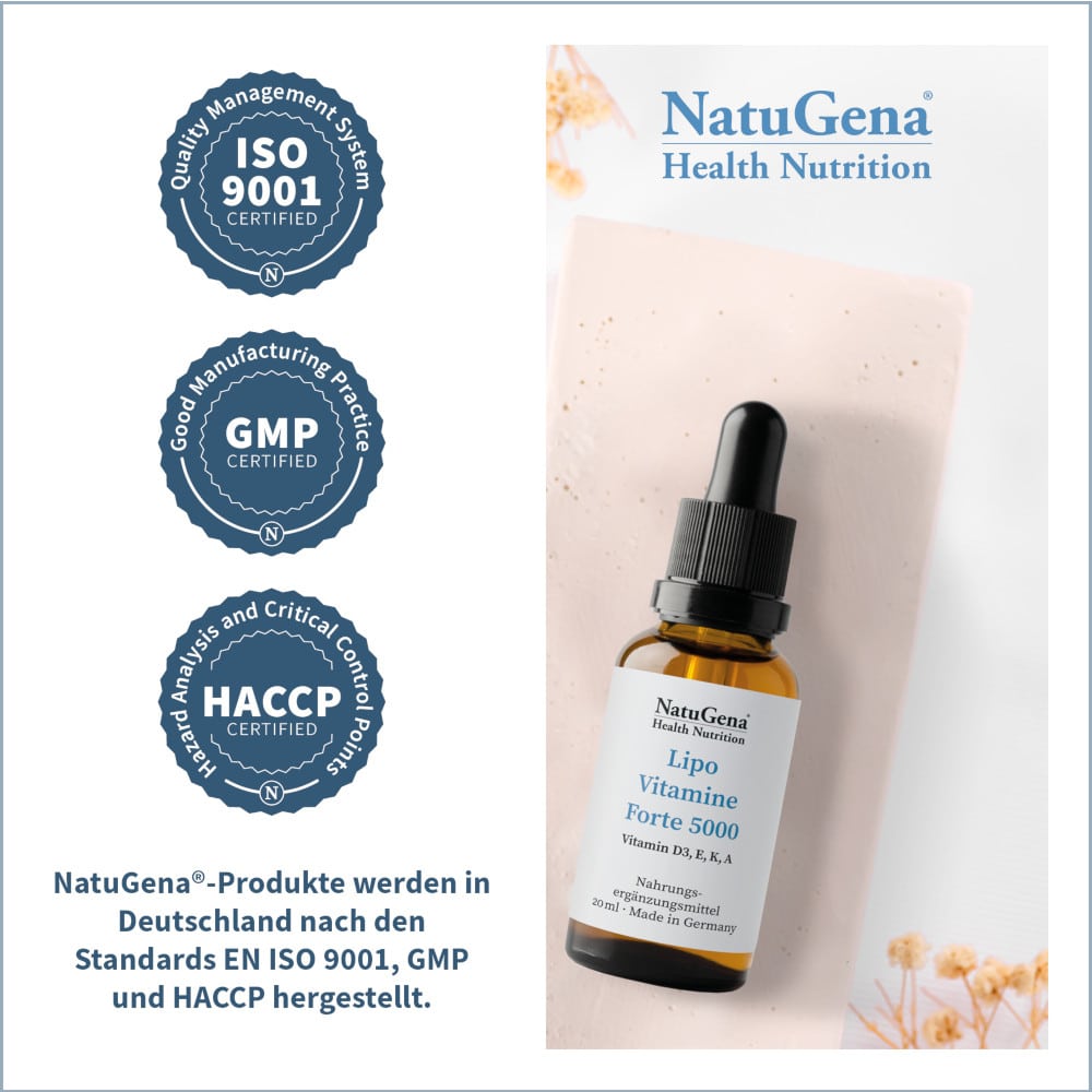 NatuGena LipoVitamine Forte 5000 20 ml Öl
