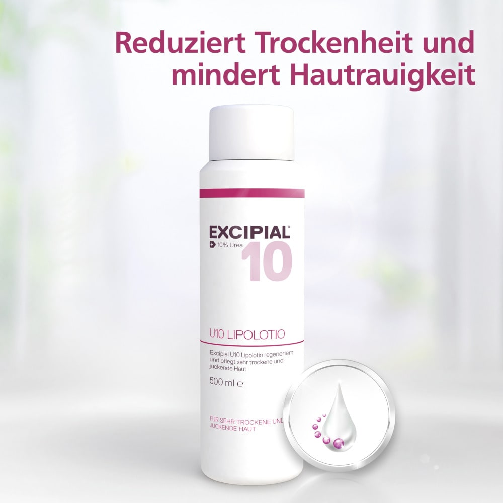 EXCIPIAL U10 LIPOLOTIO 500 ml Lotion