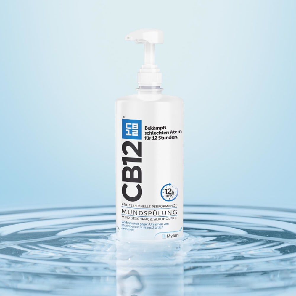 CB12 MUNDSPÜLUNG MINZGESCHMACK, ALKOHOLFREI 1000 ml Spüllösung