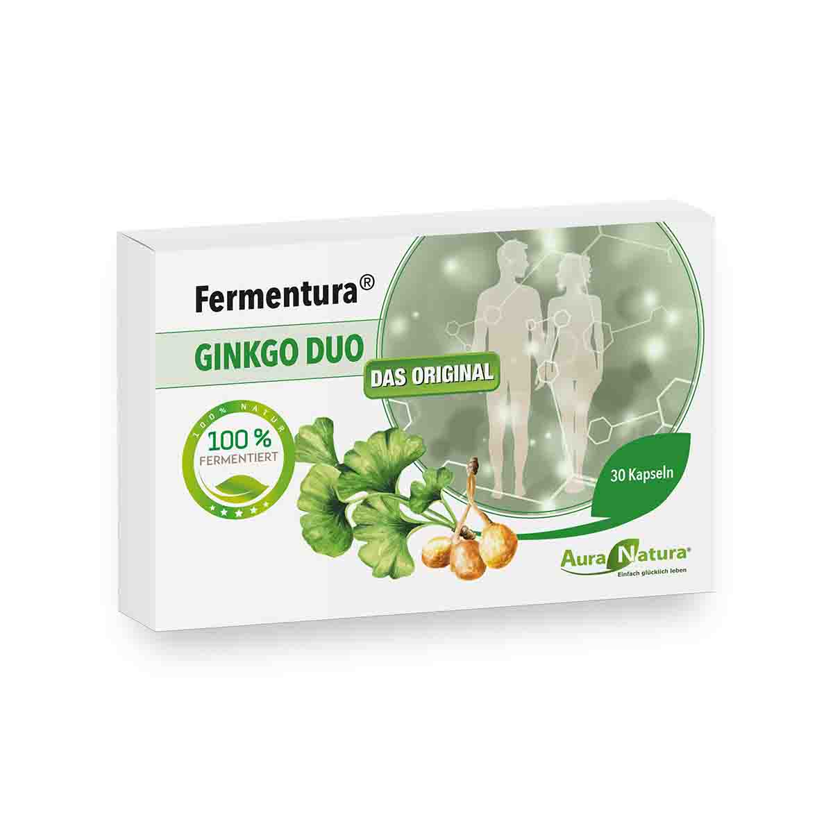Fermentura GINKGO DUO 30 St Kapseln