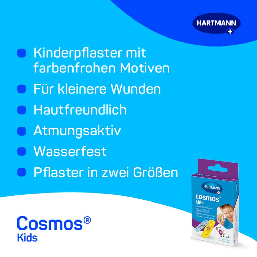 HARTMANN cosmos kids Pflaster 20 St Pflaster