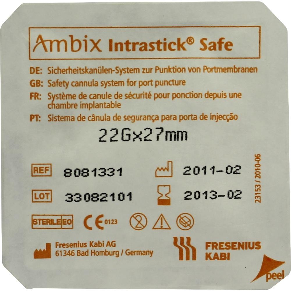 AMBIX Intrastick Safe 22 Gx27 mm 1 St