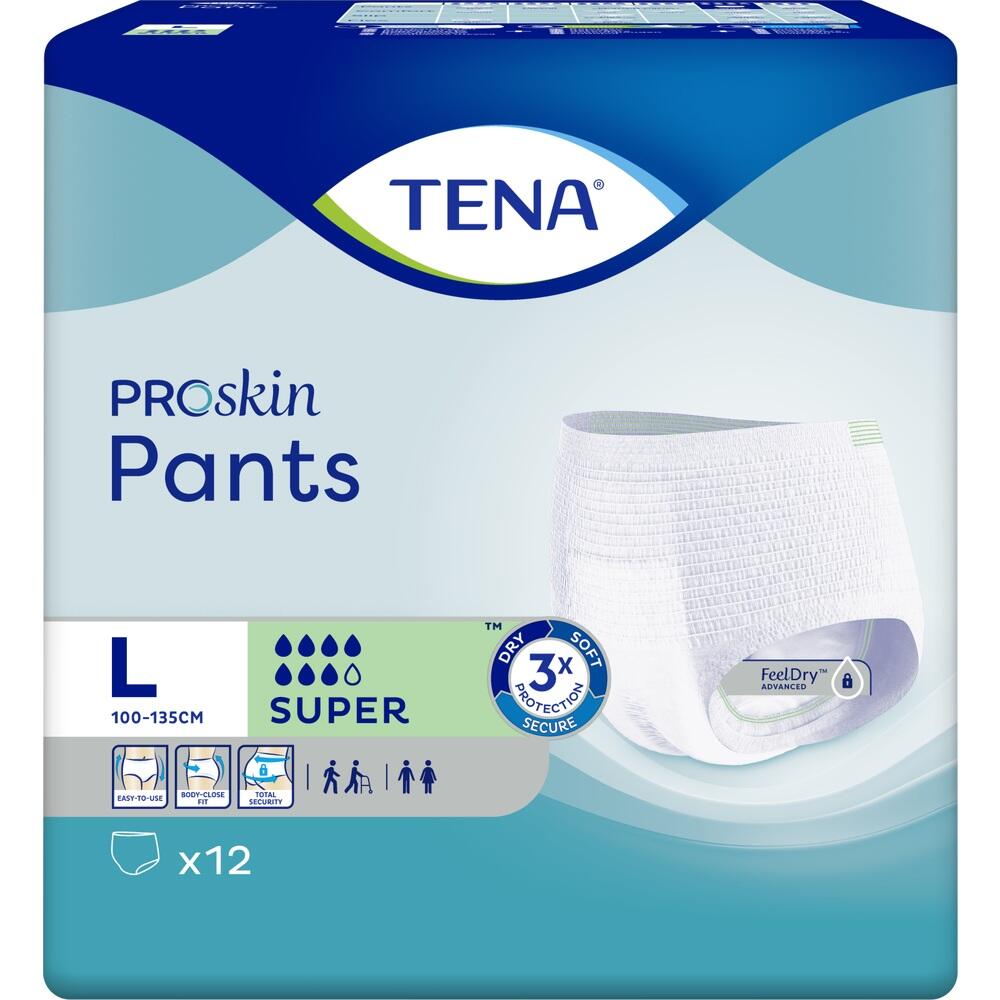 TENA PROskin Pants SUPER L 4X12 St