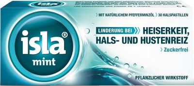isla mint Halspastillen 30 St Pastillen
