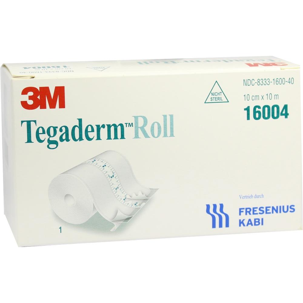 TEGADERM Pflaster 10 cmx10 m Rolle 16004 1 St Pflaster