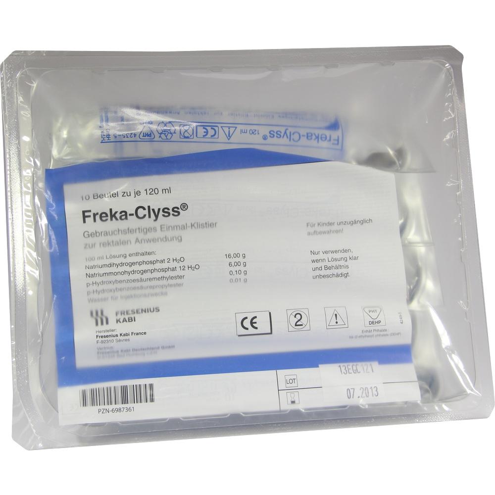 Freka Clyss 10X120 ml Klistiere