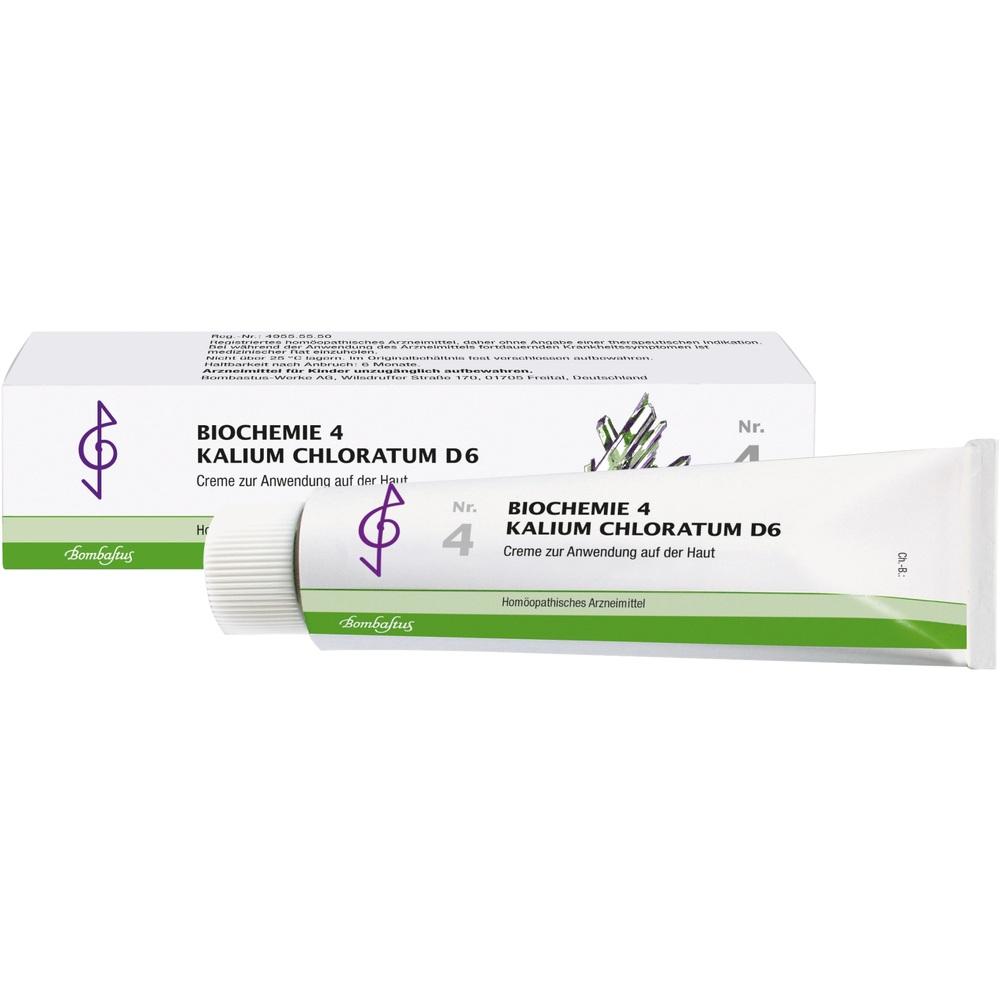 BIOCHEMIE 4 Kalium chloratum D 6 Creme 100 ml Creme