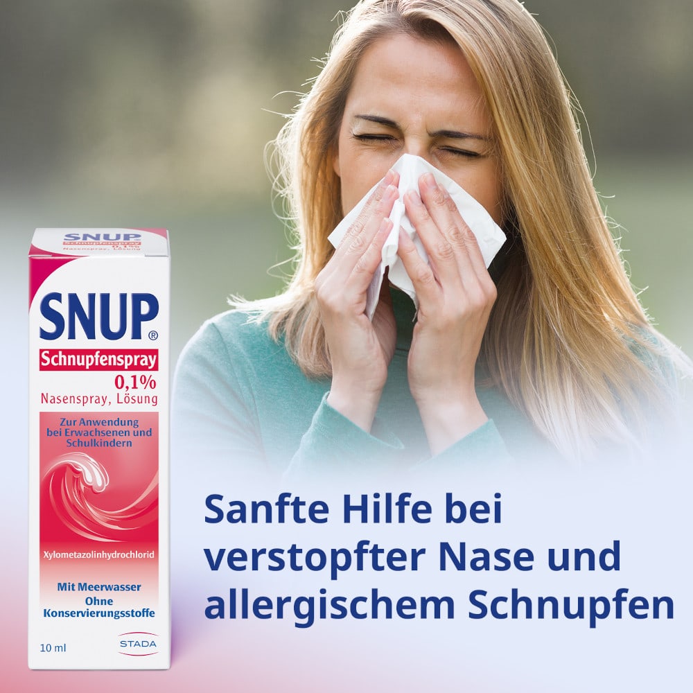 SNUP Schnupfenspray Erwachsene und Schulkinder 10 ml Nasenspray