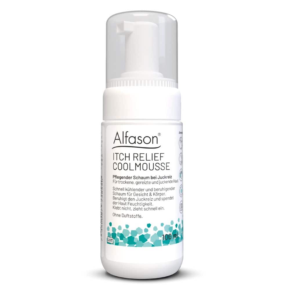 Alfason ITCH RELIEF COOL MOUSSE 100 ml Schaum